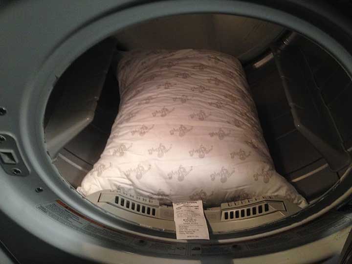 My Pillow review - fluff in the dryer