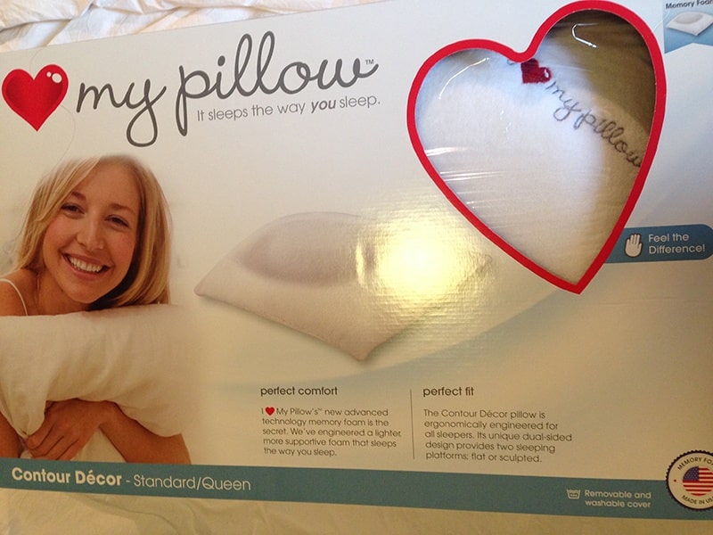 My pillow queen outlet size