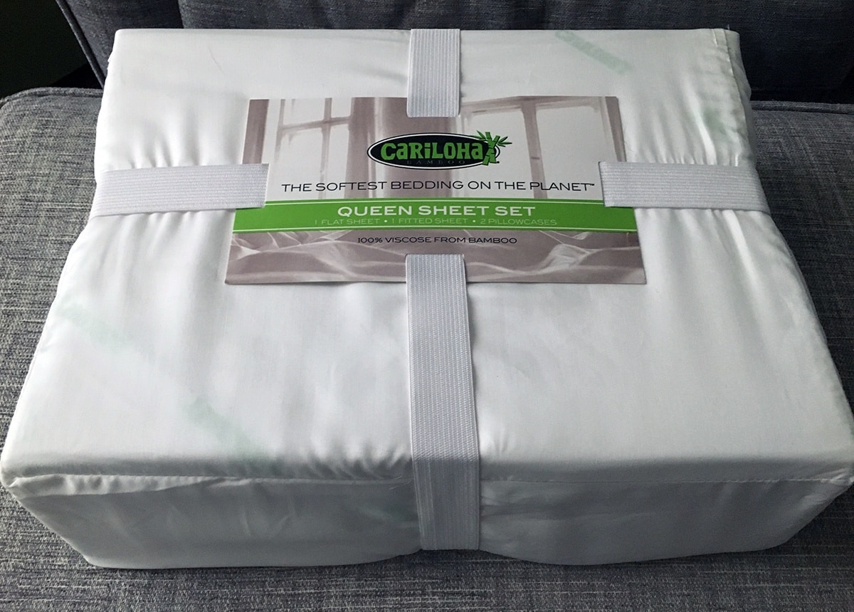 Cariloha Resort Bamboo Bed Sheet Review