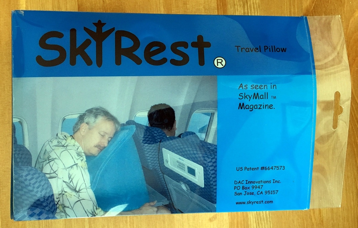 Skyrest travel clearance pillow