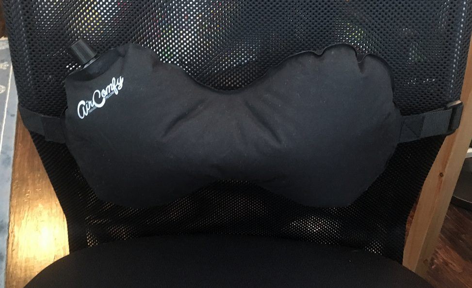 air comfy travel pillow