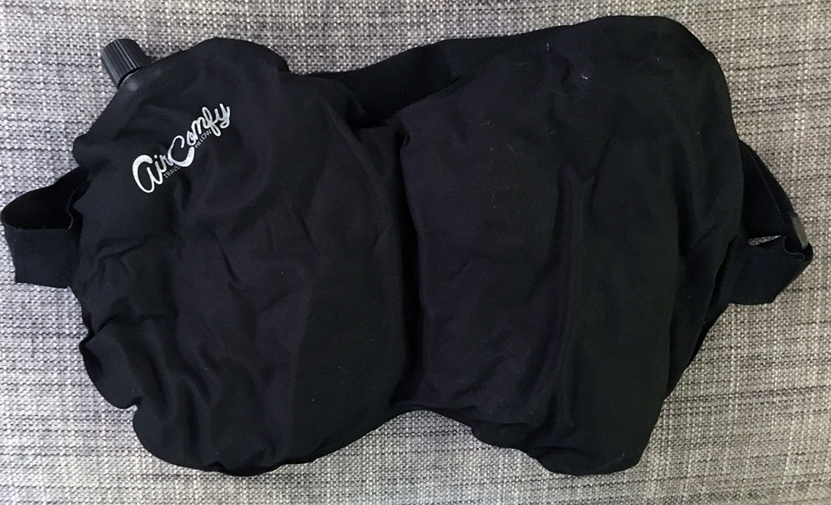 AirComfy Inflatable Neck and Back Lumbar Travel Pillow Review