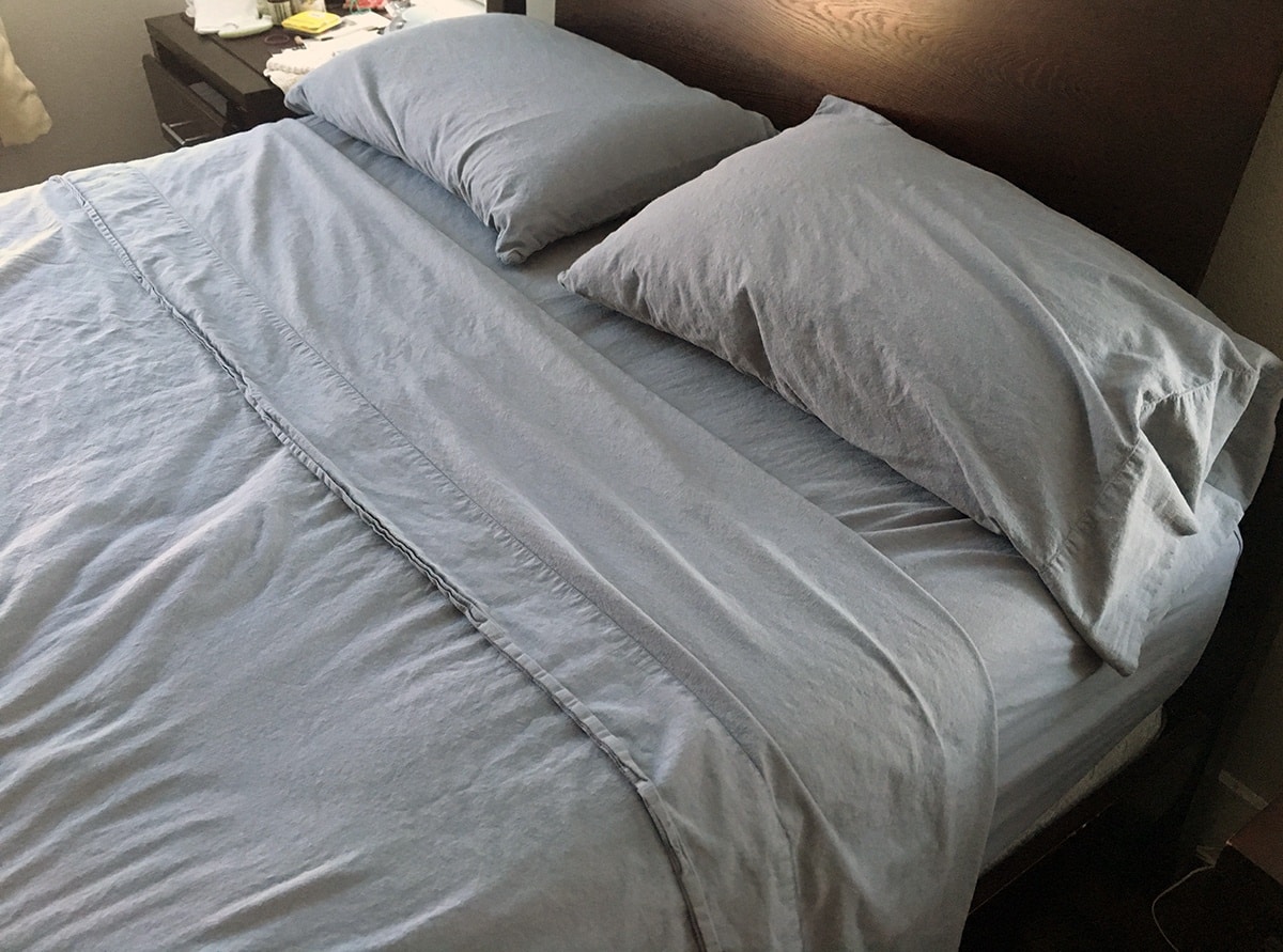 This is my review of the Sonoma Sheet Set by Brentwood Homes. These sheets are 100% organic and natural cotton and free from chemicals and other potentially hazardous materials. Brentwood Home focuses on eco-friendly products including mattresses and pillows and has one set of sheets. I reviewed the sheets in a Queen Set in Slate. They felt like linen, very soft and lightweight and pretty easy to care for. Fit my bed nicely and are supposed to get softer with each wash. They are pricey but for the quality I think they are a good value.