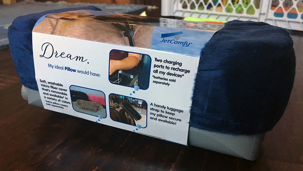 Jetcomfy travel outlet pillow review