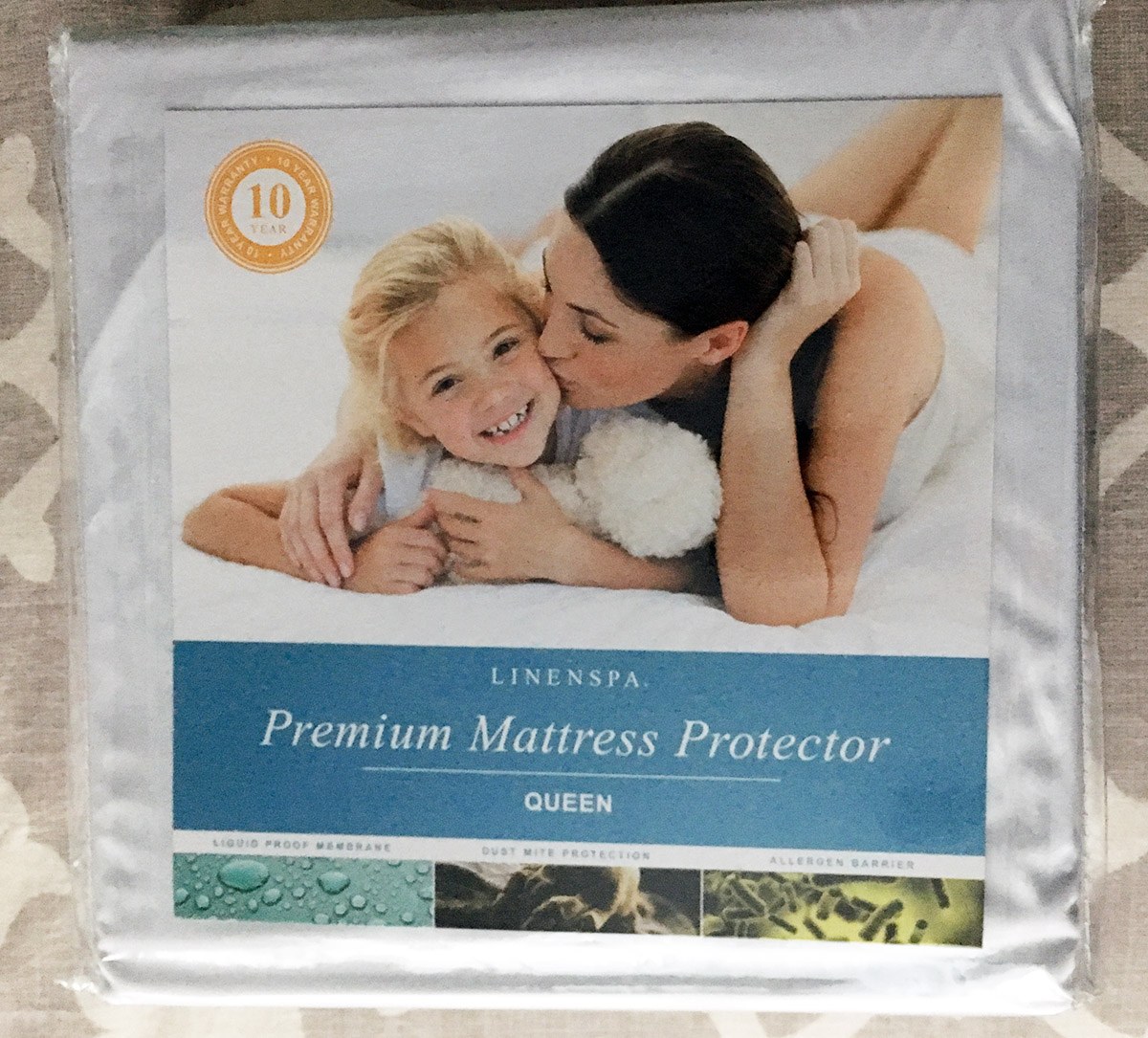 TopTight Premium Mattress Protector by Linenspa Essentials - White