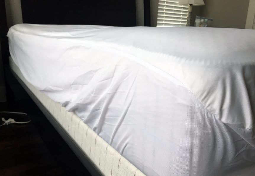 linenspa 100 waterproof mattress protector-eliminates dust mites