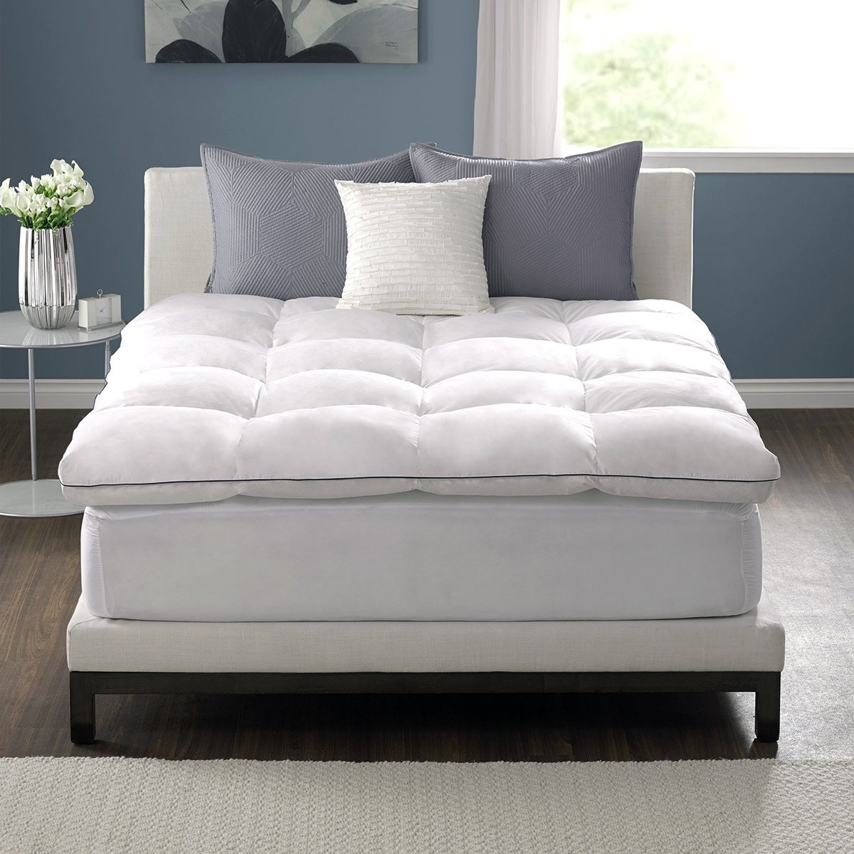 Pacific Coast Feather Spring Air Stain Protection Mattress Pad