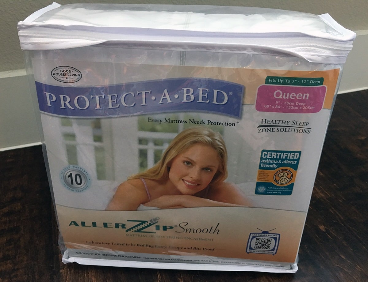 Protect-A-Bed AllerZip ME Waterproof Bed Bug Resistant Zippered Mattress  Protector Mattress Protector Case Pack & Reviews