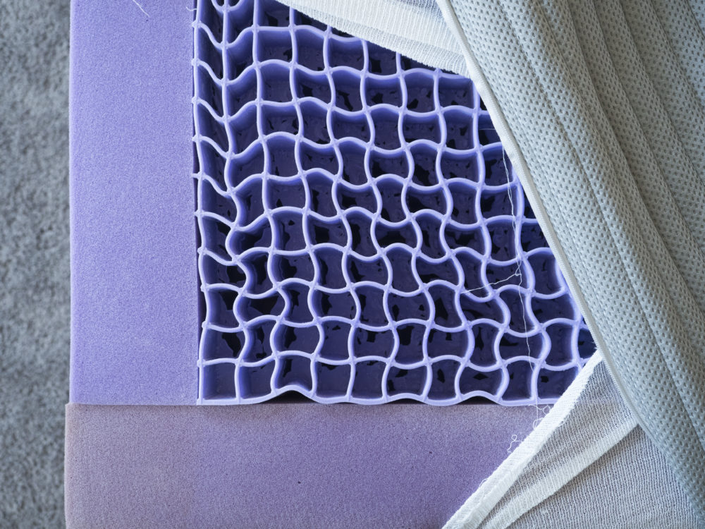 are purple mattresses soft