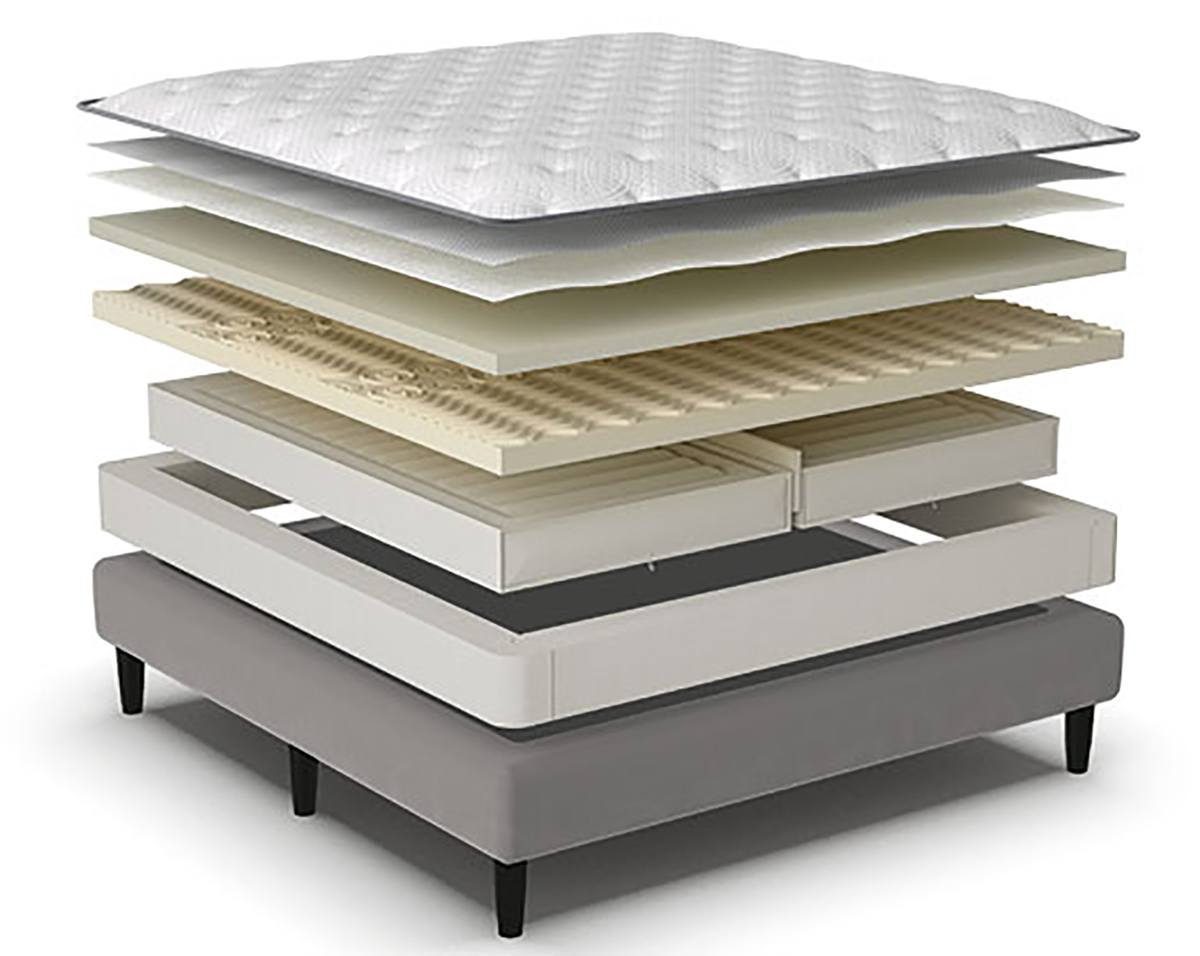 sleep number modular p6 mattress set