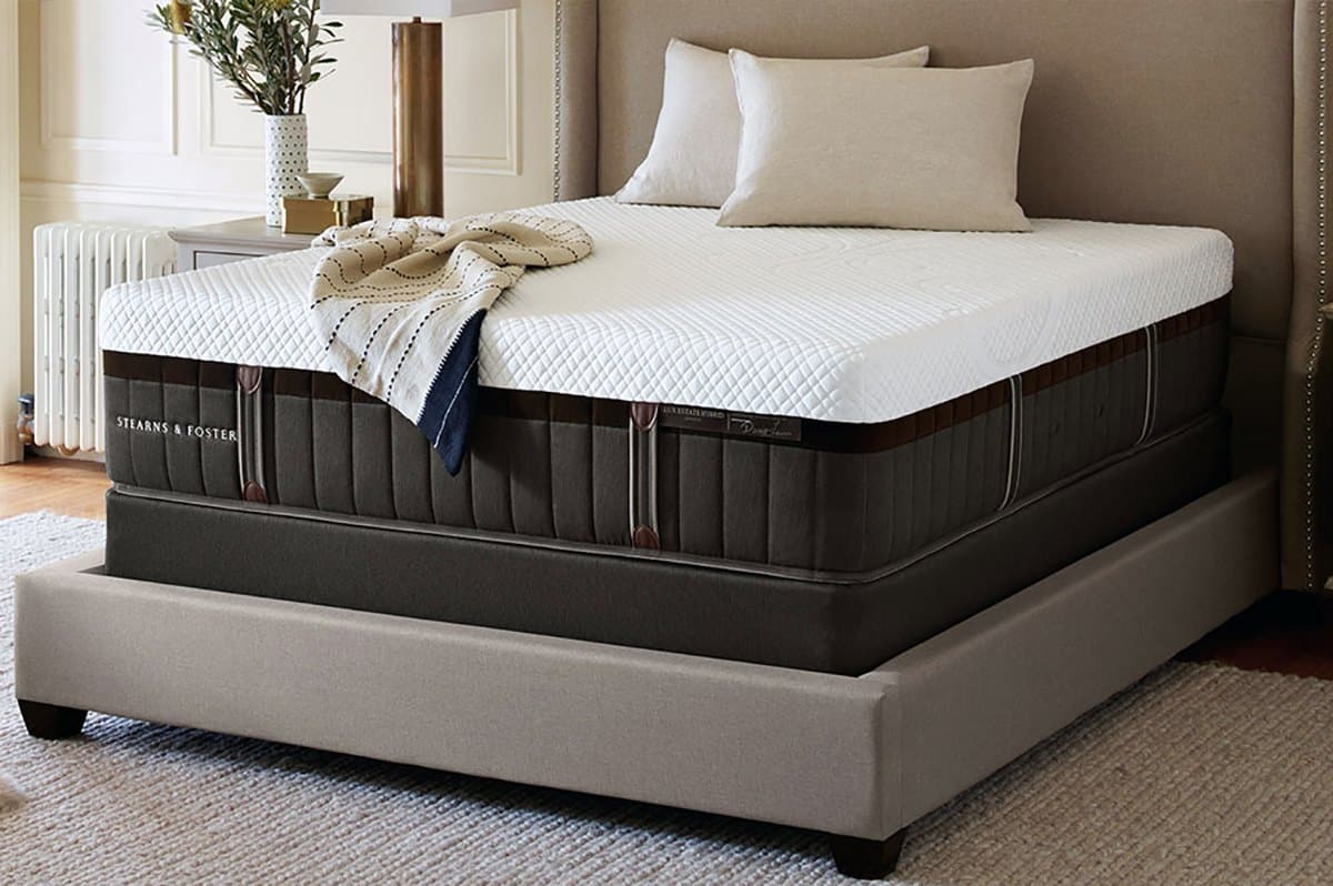 stearns and foster lux estate king mattress