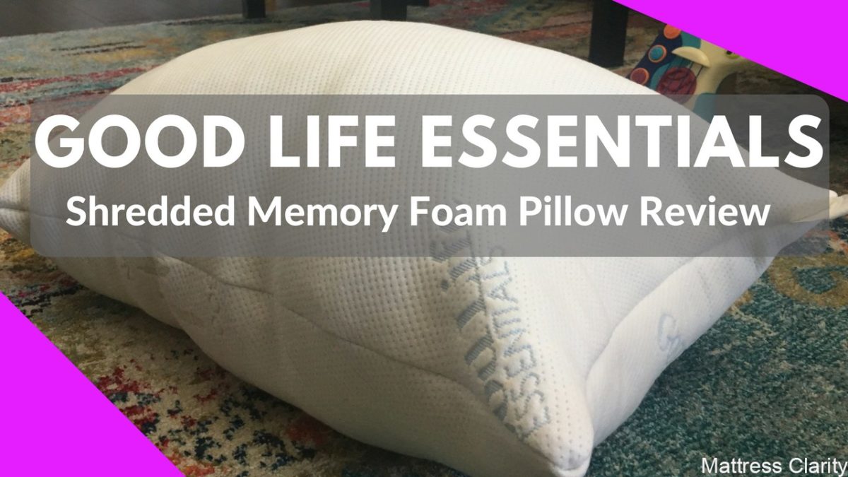 good life essentials bamboo pillow