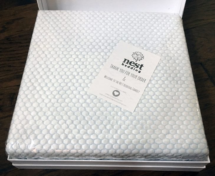 nest cooling mattress protector review