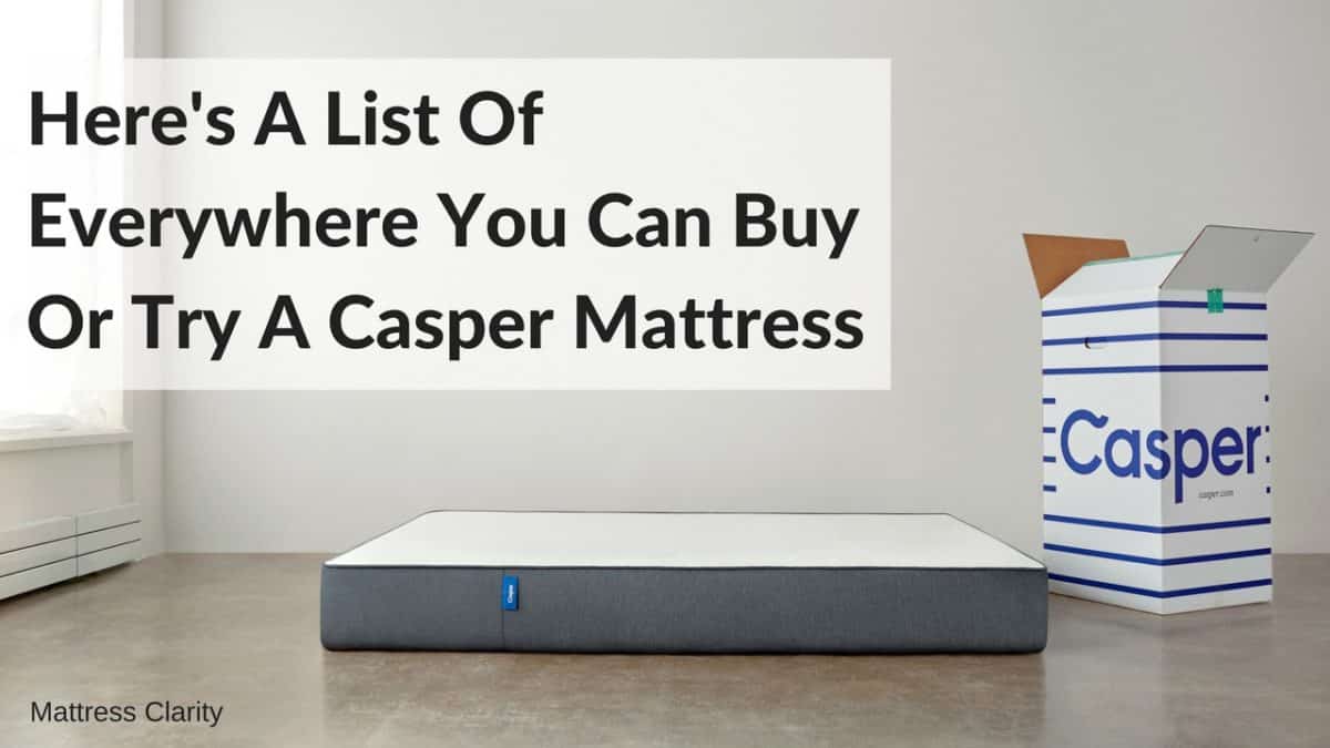 does casper made a twin mattress