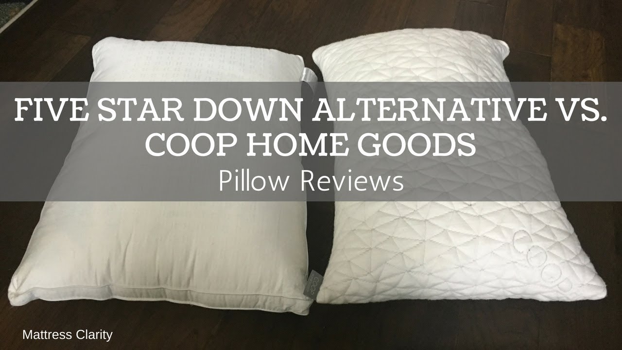 Pillow Reviews Eluxury Supply Vs Coop Home Goods Mattress Clarity