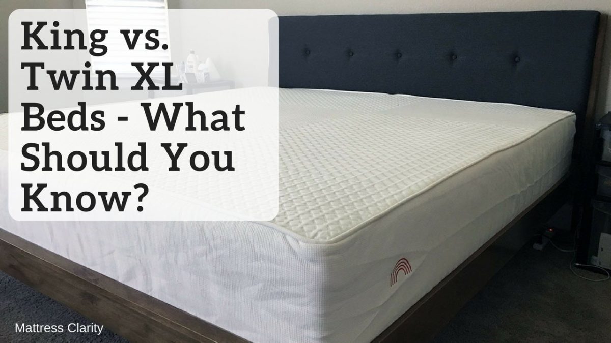 King vs Twin XL Bed Sizes and Dimensions Mattress Clarity