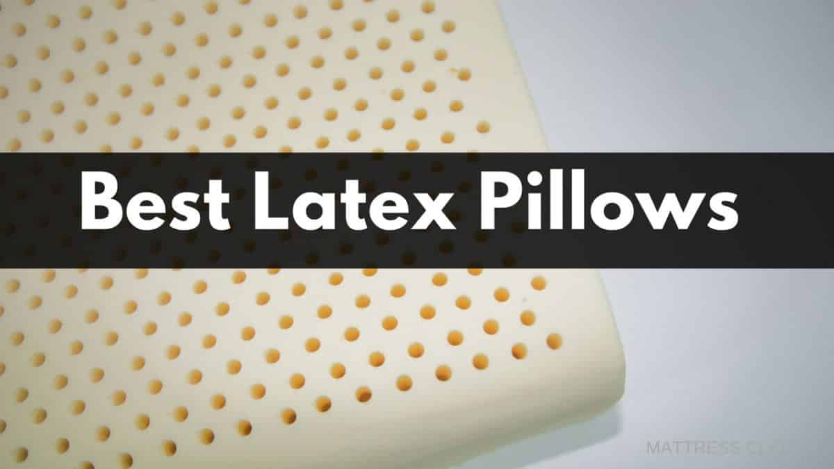 best pillow for latex mattress