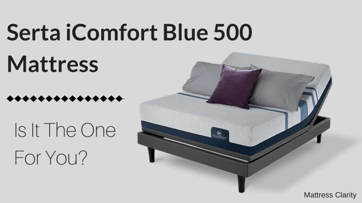 serta icomfort foam mattress blue 500 plush
