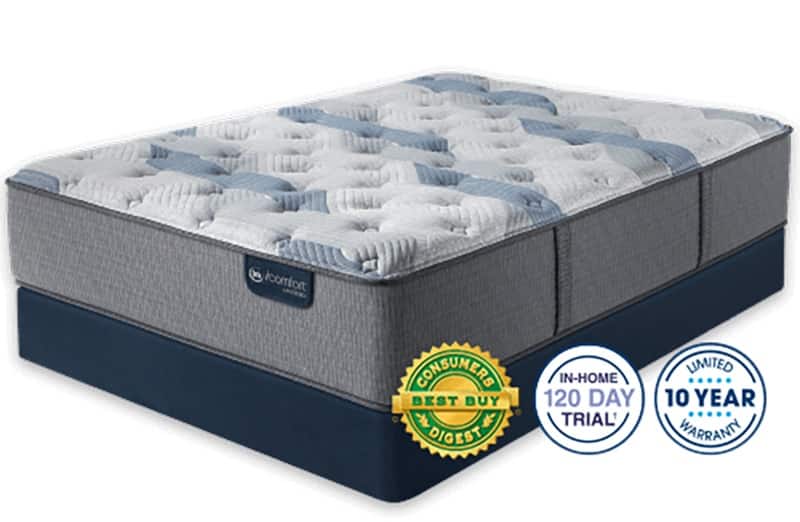 blue fusion 100 firm queen mattress