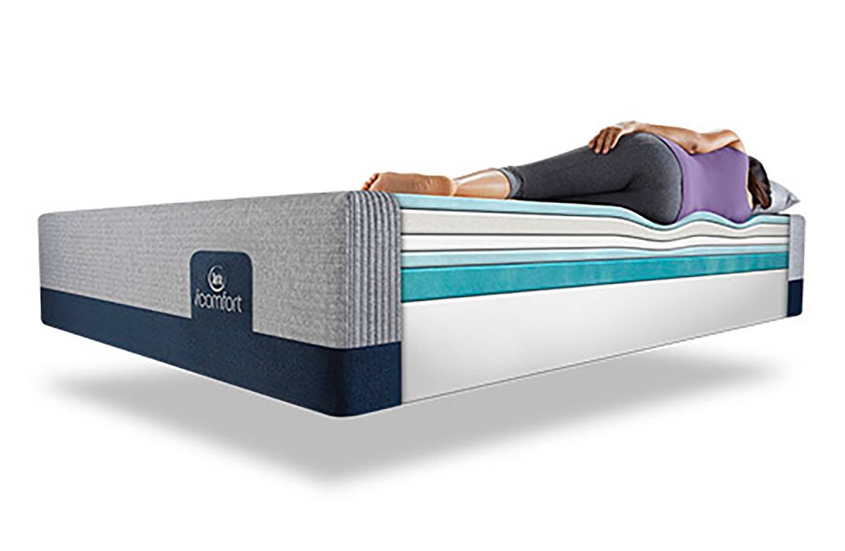 serta icomfort blue touch 1000 cushion firm mattress