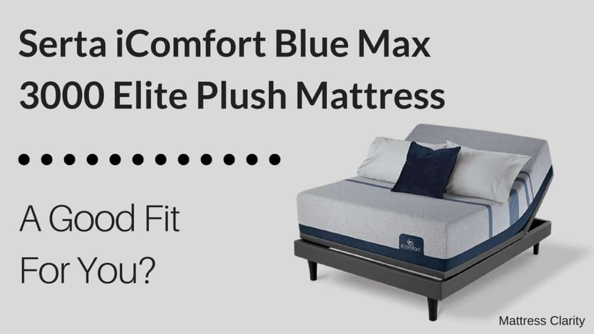 serta blue touch 3000 elite plush mattress