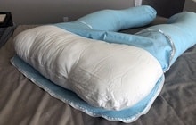Super Cozy Heated Body Pillow Long Pregnancy Pillow - China