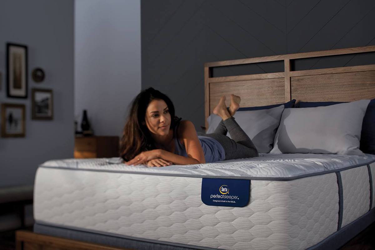 serta perfect sleeper castleview cushion firm pillowtop mattress set