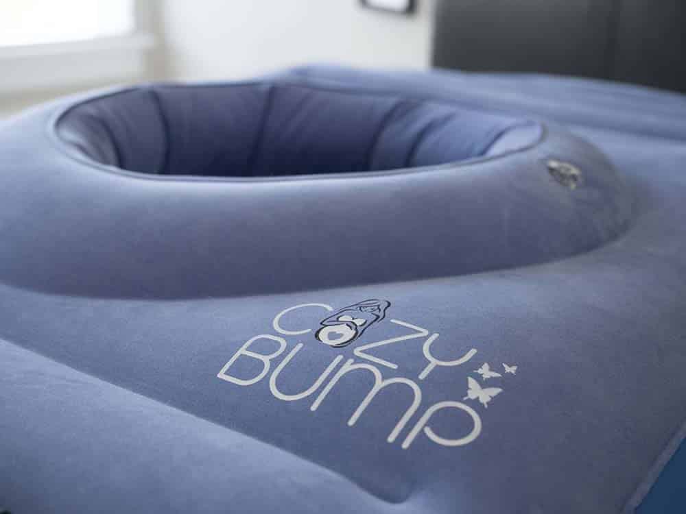 cozy bump pillow review inflatable hole