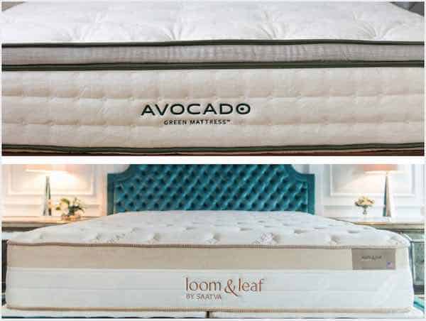 green leaf mattress