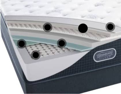 beautyrest silver open seas luxury firm pillowtop