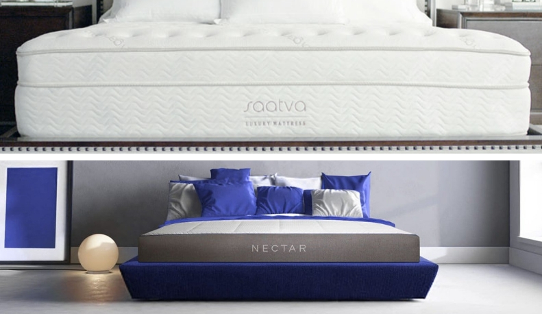 review for nectar mattress vs saatva