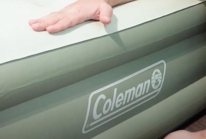 coleman air mattress queen double high review
