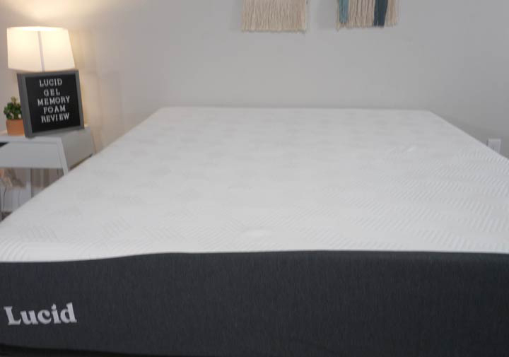 lucid gel foam mattress topper reviews