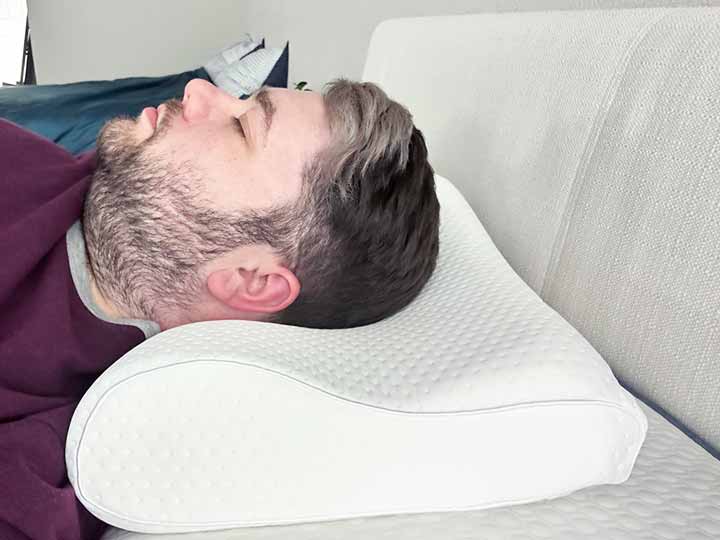 SmoothSpine Alignment Pillow Relieve Pain FREE Extra Pillow Case