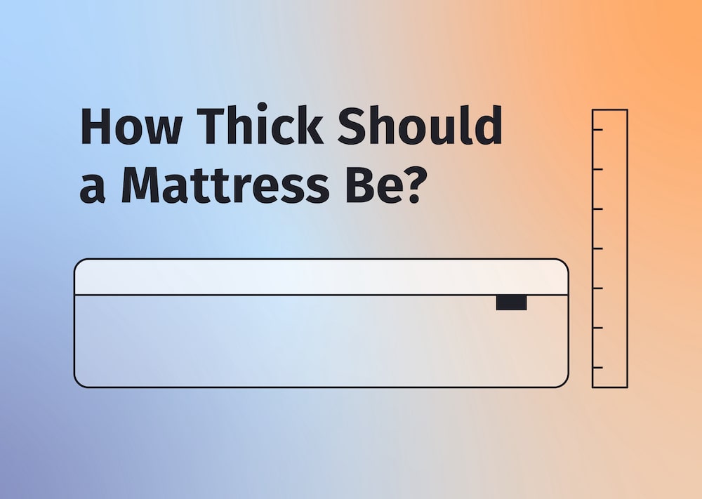 thickness of typical full mattress