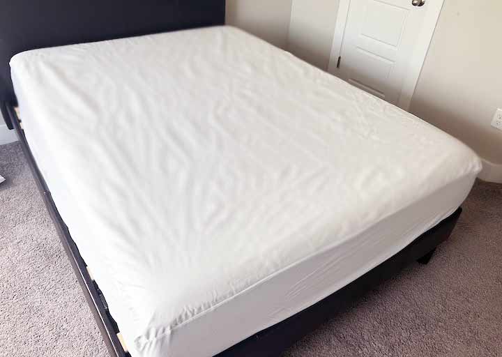 nest cooling mattress protector review